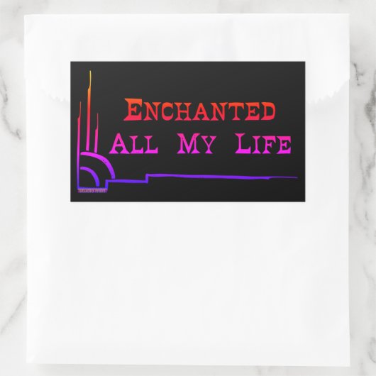 Sticker Rectangulaire e.a.m.l. RECTANGULAR STICKERS! (Sac)