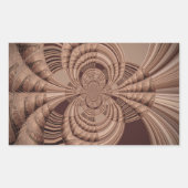 Sticker Rectangulaire Earthy Hakuna Matata (Devant)
