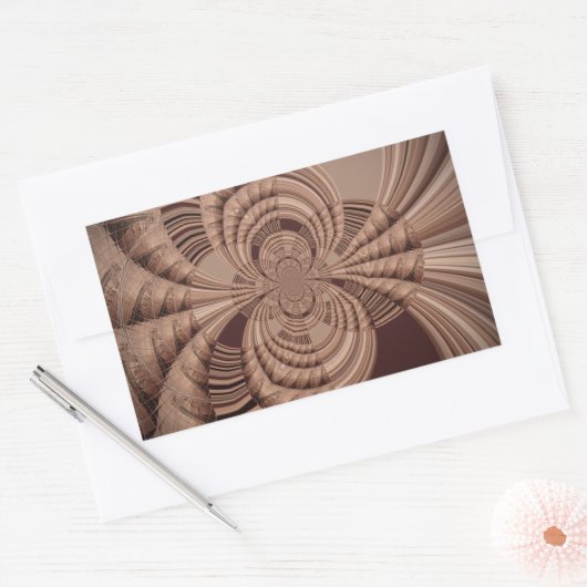 Sticker Rectangulaire Earthy Hakuna Matata (Enveloppe)