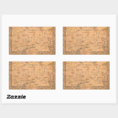 Sticker Rectangulaire East Farthing (Feuille)