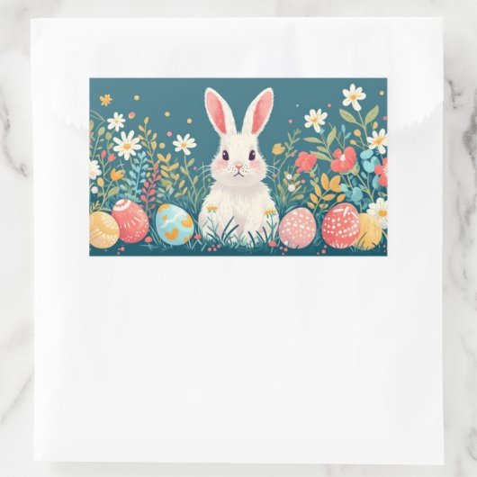 Sticker Rectangulaire Easter Sunday  (Sac)