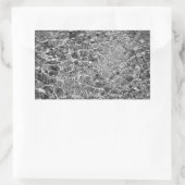 Sticker Rectangulaire Eau fluviale (Sac)