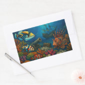 Sticker Rectangulaire Eaux de Floride (Enveloppe)