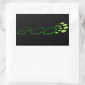 Sticker Rectangulaire éco écho (Sac)