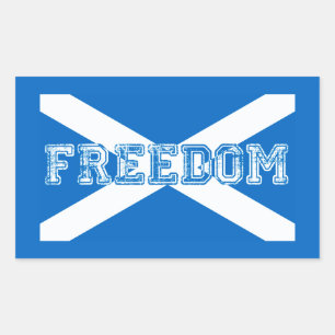 Sticker Rectangulaire Ecosse