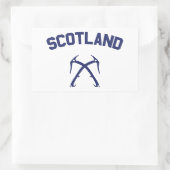 Sticker Rectangulaire Ecosse Escalade de glace (Sac)