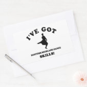 Sticker Rectangulaire Écosse Highland Dancing designs (Enveloppe)