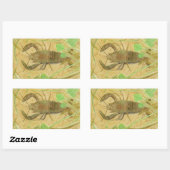 Sticker Rectangulaire Écrepoisson (Feuille)