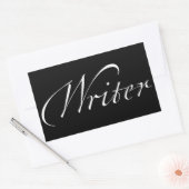 Sticker Rectangulaire Écrivain (Enveloppe)