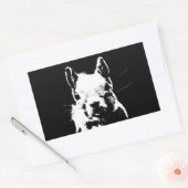 Sticker Rectangulaire Écureuil (Enveloppe)