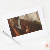 Sticker Rectangulaire Edgar Degas (Enveloppe)
