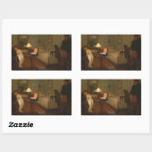 Sticker Rectangulaire Edgar Degas - Intérieur (Feuille)