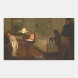 Sticker Rectangulaire Edgar Degas - Intérieur
