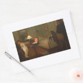 Sticker Rectangulaire Edgar Degas - Intérieur (Enveloppe)