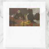 Sticker Rectangulaire Edgar Degas - Les Milliners (Sac)