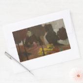 Sticker Rectangulaire Edgar Degas - Les Milliners (Enveloppe)