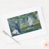 Sticker Rectangulaire Edouard Manet - Un jeu de Croquet (Enveloppe)