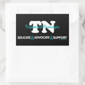 STICKER RECTANGULAIRE ÉDUQUEZ LE SUPPORT DÉFENSEUR...TN (Sac)