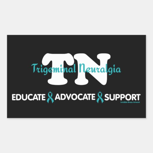 STICKER RECTANGULAIRE ÉDUQUEZ LE SUPPORT DÉFENSEUR...TN (Devant)