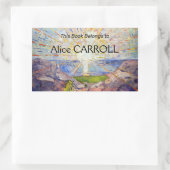 Sticker Rectangulaire Edvard Munch - Le Soleil 1911 (Sac)