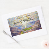 Sticker Rectangulaire Edvard Munch - Le Soleil 1911 (Enveloppe)