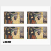 Sticker Rectangulaire Edvard Munch - Séparation (Feuille)