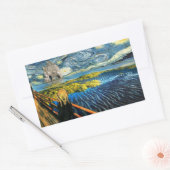 Sticker Rectangulaire Edvard rencontre Vincent (Enveloppe)