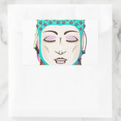 Sticker Rectangulaire EEG périphérique Mineur lecture balayage signaux d (Sac)
