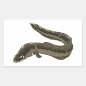 Sticker Rectangulaire Eel (Devant)