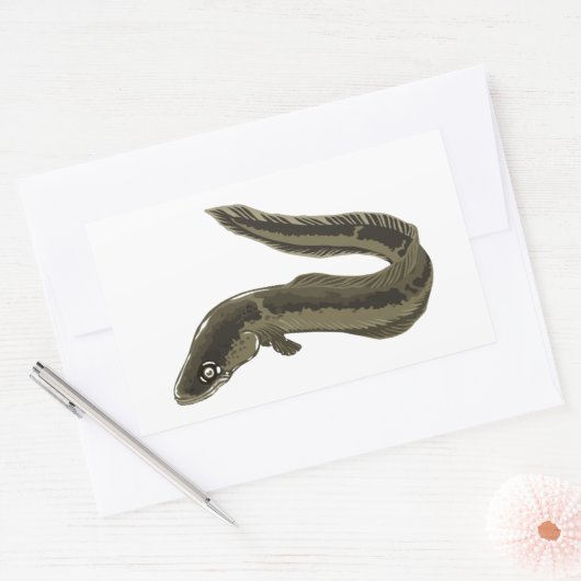 Sticker Rectangulaire Eel (Enveloppe)