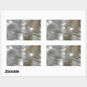 Sticker Rectangulaire Effacer les isolateurs en verre (Feuille)