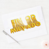 Sticker Rectangulaire Ein Od Milvado (Enveloppe)