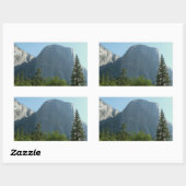 Sticker Rectangulaire El Capitan du parc national Yosemite (Feuille)