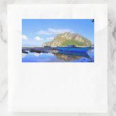 Sticker Rectangulaire El Nido à Palawan (Sac)