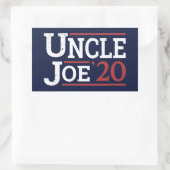 Sticker Rectangulaire Élection 2020 - Oncle Joe (Sac)