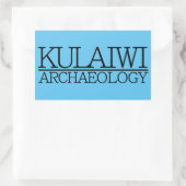 Sticker Rectangulaire Élément de logo (Sac)