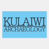 Sticker Rectangulaire Élément de logo (Devant)