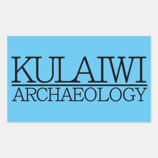 Sticker Rectangulaire Élément de logo (Devant)