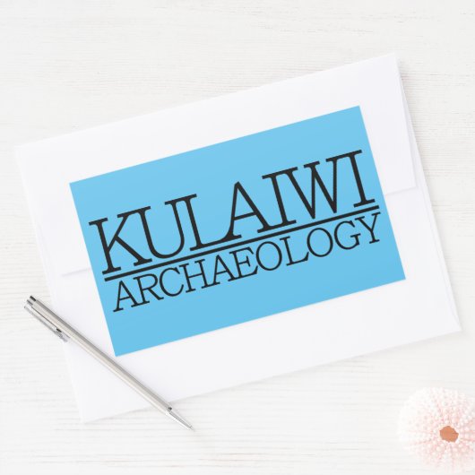 Sticker Rectangulaire Élément de logo (Enveloppe)