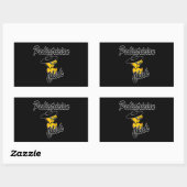 Sticker Rectangulaire Élément pédiatrique #4 (Feuille)