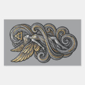 Sticker Rectangulaire Elemento Aire (Devant)