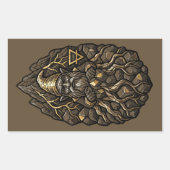Sticker Rectangulaire Elemento Tierra (Devant)