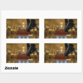 Sticker Rectangulaire Eleph-Ant puissant (Feuille)