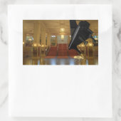 Sticker Rectangulaire Eleph-Ant puissant (Sac)