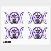 Sticker Rectangulaire Elf Triple Moon (Feuille)