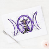 Sticker Rectangulaire Elf Triple Moon (Enveloppe)