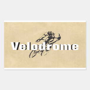 Sticker Rectangulaire Emballage personnalisé de vélo