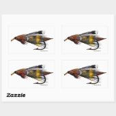 Sticker Rectangulaire Emily Carr Fly ; (Feuille)