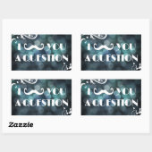 Sticker Rectangulaire Émissions agricoles (Feuille)