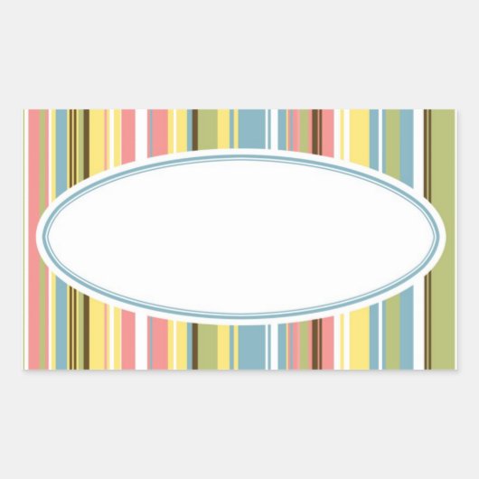 Sticker Rectangulaire Emma (Devant)